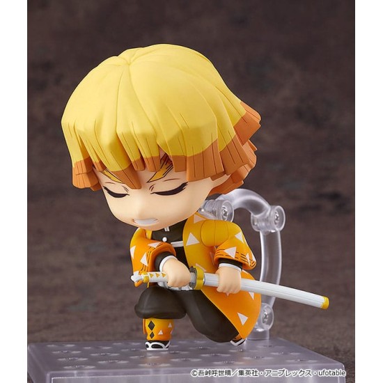 Good Smile Company Demon Slayer Nendoroid Action Figure 10cm - Zenitsu Agatsuma - Plastmasas figūriņa
