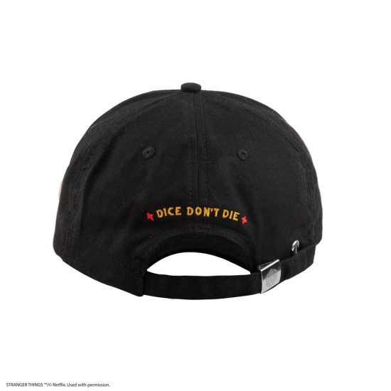 Cinereplicas Stranger Things Baseball Cap - Hellfire Club - Cepure ar nagu