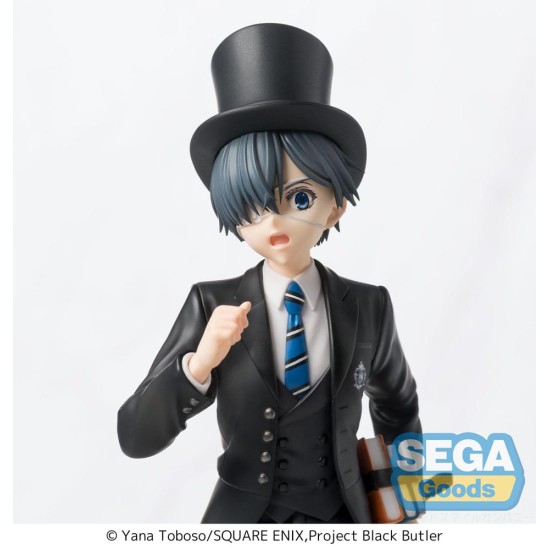 Sega Black Butler: Boarding School Arc Luminasta Figure 22cm - Ciel Phantomhive - Пластмассовая фигурка