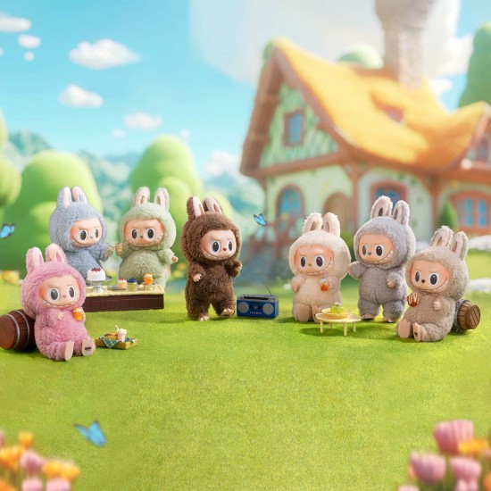 Pop Mart The Monsters Exciting Macaron series Plush Toy Blind Box