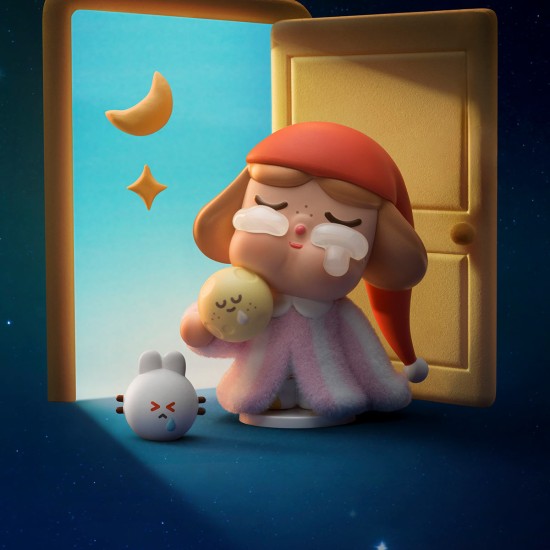 Pop Mart Crybaby Crying to the Moon Series Figure - Plastic figure
