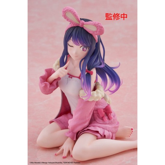 Taito Prize Oshi No Ko Desktop Cute Ver. Rabbit Room Wear Figure 13cm - Ai - Пластмассовая фигурка
