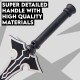 Sword Art Online Stainless Steel Kirito Long Sword 112cm - Katana