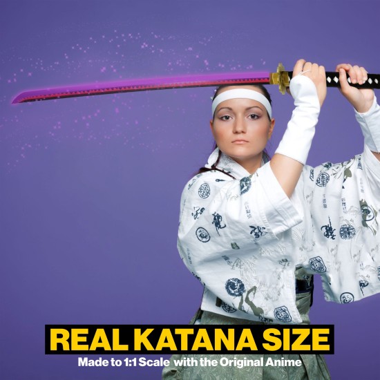One Piece Sturdy Plastic with LED Zoro's Shuusui Sword 100cm - Katana