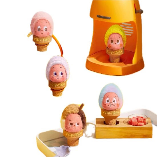 Pop Mart Twinkle Twinkle Moon Gelato series Ice Cream (Overseas Ver.) Plush Pendant - Подвесной аксессуар / Обвес на сумку