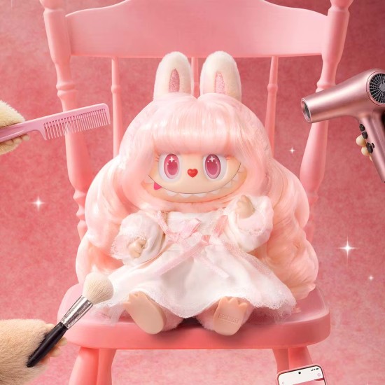 Pop Mart The Monsters Hair Salon Series Plush Toy Blind Box - Плюшевый Монстрик / Подвесной аксессуар / Обвес на сумку