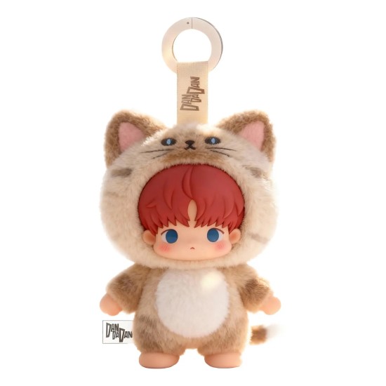 Puremind x DanDaDan Meow Mission Blind Box Vinyl / Plush Keychain - Vinila / plīša atslēgu piekariņš