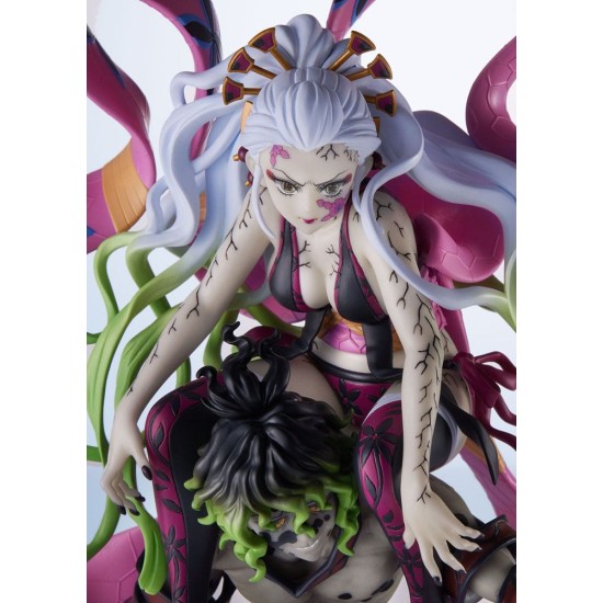 Aniplex Demon Slayer Kimetsu no Yaiba ConoFig Statue 20cm - Daki and Gyutaro - Plastmasas figūriņa