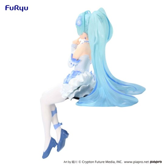 Furyu Hatsune Miku Noodle Stopper Ver. Flower Fairy Nemophila Figure 15cm - Hatsune Miku - Plastmasas figūriņa