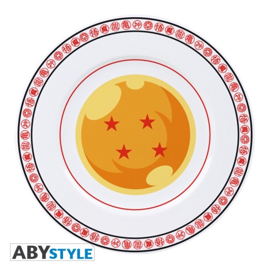 ABYstyle Dragon Ball Set of Porcelain Plates (4 pcs.) - Emblems - Porcelāna šķīvis (4 gab.)