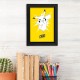 ABYstyle Pokemon POP Color Frame Kraft 15 x 20 cm - Pikachu - Картонная рамка с изображением