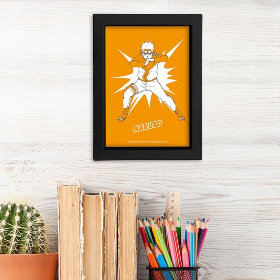 ABYstyle Naruto Shippuden POP Color Frame Kraft 15 x 20 cm - Naruto - Kartona rāmis ar attēlu