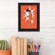 ABYstyle Dragon Ball Z Pop Color Frame Kraft 15 x 20 cm - Goku - Kartona rāmis ar attēlu