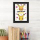 ABYstyle Pokemon Frame Kraft 15 x 20 cm - Love at first sight - Kartona rāmis ar attēlu