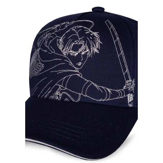 Difuzed Attack on Titan Levi Adjustable Cap - Kokvilnas cepure ar nagu