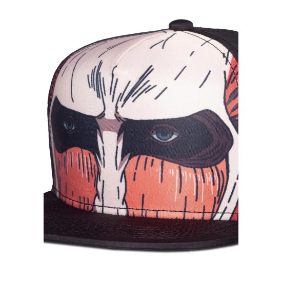 Difuzed Attack on Titan Snapback Cap - Cepure ar nagu