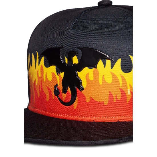 Difuzed Pokemon Charizard Snapback Cap - Cepure ar nagu