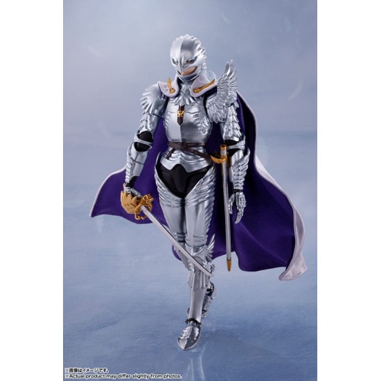 Tamashii Nations Berserk S.H. Figuarts Action Figure 15cm - Griffith (Hawk of Light) - Plastmasas figūriņa