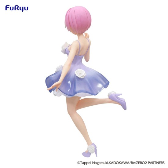 Furyu Re:Zero Trio-Try-iT Bunnies Figure 21cm - Rem Flower Dress - Plastmasas figūriņa