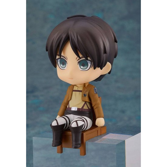 Good Smile Company Attack on Titan Nendoroid Action Figure 10cm - Eren Yeager - Plastmasas figūriņa