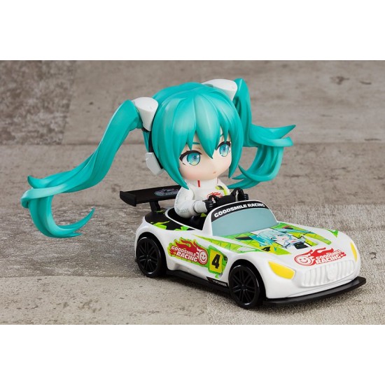 Good Smile Company Hatsune Miku GT Project Ver. 2022 Nendoroid Action Figure 10cm - Racing Miku - Plastmasas figūriņa