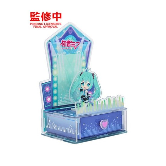 Good Smile Company Hatsune Miku Acrylic Diorama Case Character Vocal Series 01 - Hatsune Miku - Plastmasas lādīte