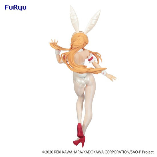 Furyu Sword Art Online BiCute Bunnies ver. Color Figure 30cm - Asuna White Pearl - Plastmasas figūriņa