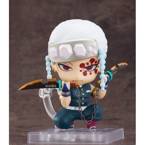 Good Smile Company Demon Slayer Nendoroid Figure 10cm - Tengen Uzui - Plastmasas figūriņa