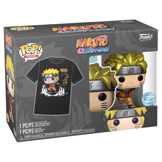 Funko POP! Demon Slayer Kitmesu no Yaiba T-Shirt (M-size) / Figure 9cm Set - Tanjiro - Komplekts T-krekls / figūriņa