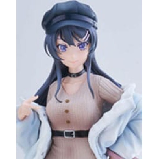 Sega Rascal Does Not Dream of a Bunny Girl Senpai Ver. Casual Clothes Luminasta Figure 21cm - Mai Sakurajima - Plastmasas figūriņa