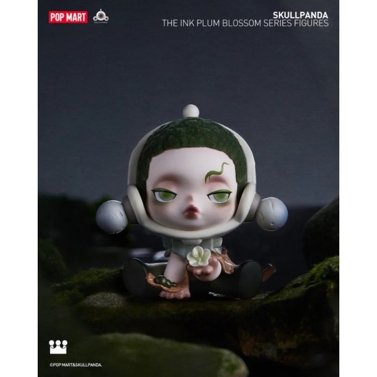 Pop Mart Skullpanda The Ink Plum Blossom Series Blind Box Random Figure - Пластмассовая фигурка