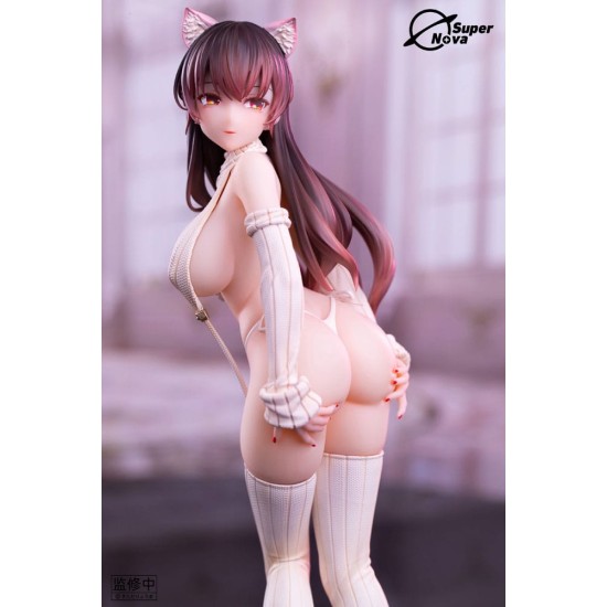 Super Nova Original Character 1/6 The Story of a Manga Artist Who Was Imprisoned by a Strange High School Girl Figure 27cm - Konata-chan - Plastic figure