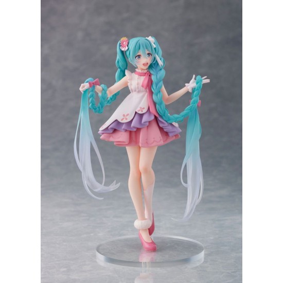 Taito Prize Hatsune Miku Wonderland Ver. Rapunzel Figure 18cm - Hatsune Miku - Plastmasas figūriņa