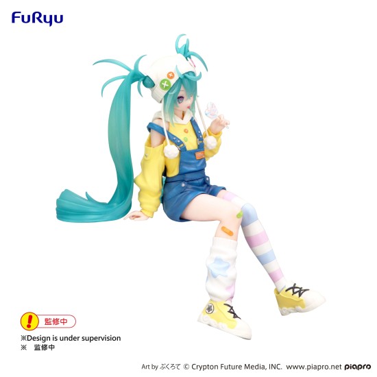 Furyu Hatsune Miku Noodle Stopper Figure 15cm - Hatsune Miku Lollipop - Plastic figure
