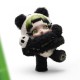 Pop Mart Skullpanda Lazy Panda Vinyl / Plush Pendant - Vinila / plīša atslēgu piekariņš