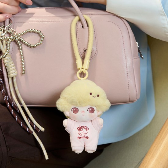 Pop Mart Dimoo Crush on Coffee Series Soft-faced Plush Keychain - Plīša atslēgu piekariņš