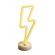 Forever Decorative Neon LED Light 34 x 13 x 2 cm (3xAA Batteries or USB plug) - Zibens - Dekoratīva neona LED lampa