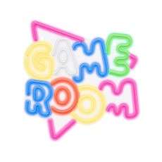 Forever Neolia Decorative Neon Plexi LED Light 40 x 30 x 2 cm (USB Plug) - Game Room - Декоративная неоновая LED лампа