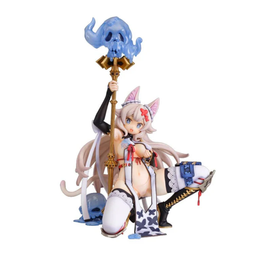 Daiki Kougyo Original Character 1/5 Statue 29cm - Mota Design Summoner Neko - Plastmasas figūriņa