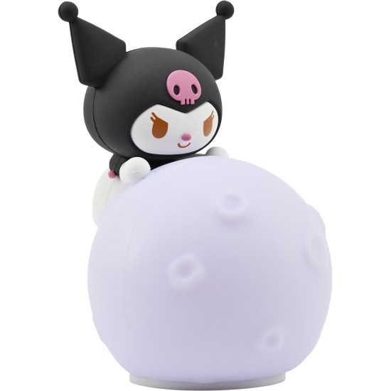 Yume Toys Hello Kitty and Friends Little Moon Light Series Figure 8cm - Kuromi - Plastmasas figūriņa