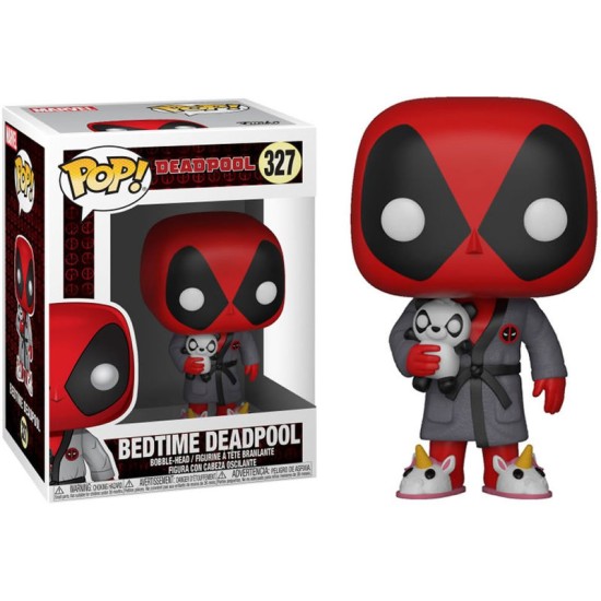 Funko POP! Marvel Deadpool Figure 9cm - Bedtime Deadpool (327) - Vinila figūriņa