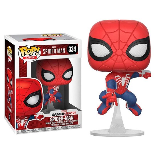 Funko POP! Marvel Spiderman Figure 9cm - Spiderman (334) - Vinila figūriņa