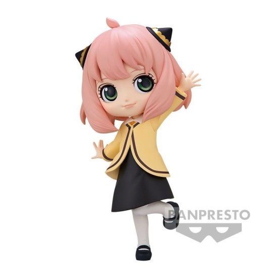 Banpresto Spy x Family Figure 13cm - Going Out Anya Forger Q posket - Plastmasas figūriņa