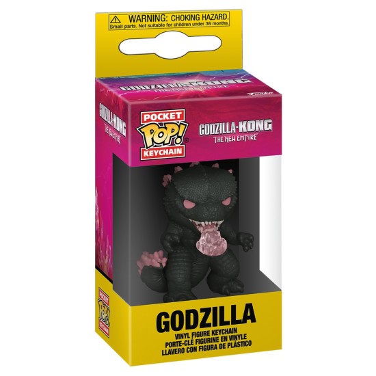 Funko Pocket POP! Godzilla x Kong Keychain - Godzilla - Виниловый брелок для ключей