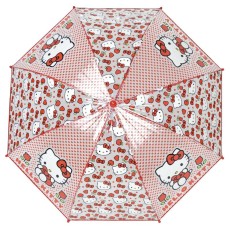 CYP Brands Hello Kitty Manual Transparent Umbrella 48cm - Зонт