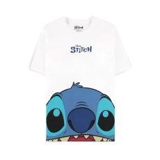 Difuzed Lilo & Stitch Short Sleeved T-shirt - XS size / White - Unisex cotton T-shirt
