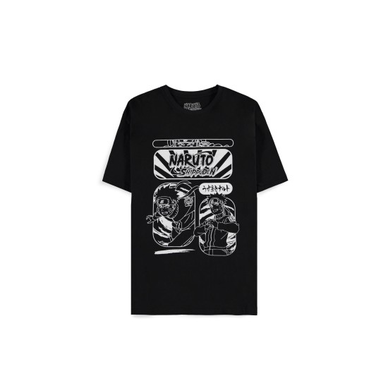 Difuzed Naruto Shippuden Exclusivite Micromania Short Sleeved T-shirt - S размер / Чёрная - Мужская хлопковая майка / футболка