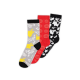 Difuzed Pokemon Crew Socks (3 Pack) Size 39-42 - Zeķes 3 pāri