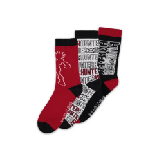 Difuzed Hunter x Hunter Crew Socks (3 Pack) Size 39-42