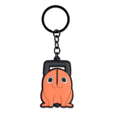 Difuzed Chainsaw Man Rubber Keychain - Pochita